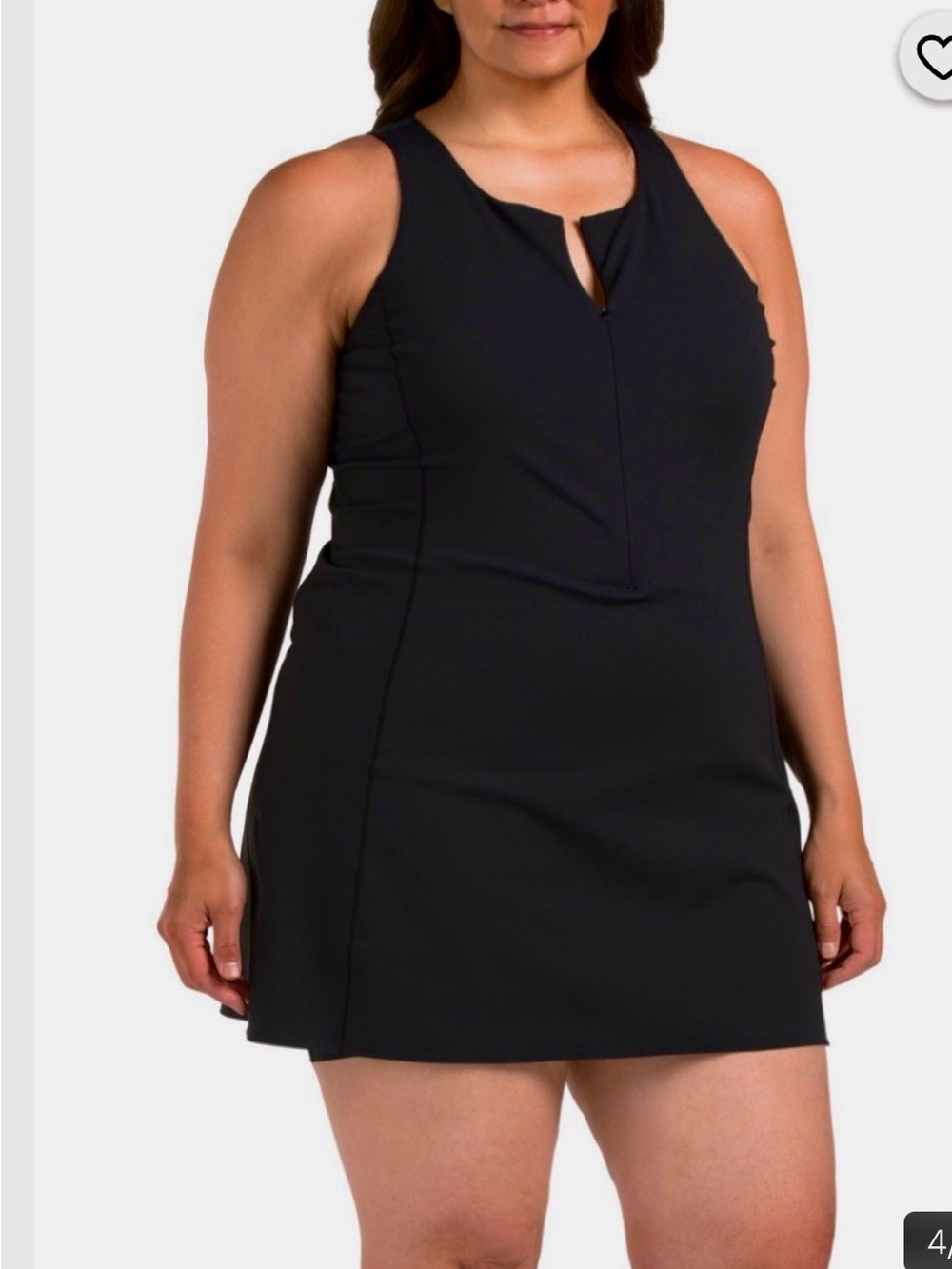 NWT SPANX - Get Moving Zip Front Dress 2X